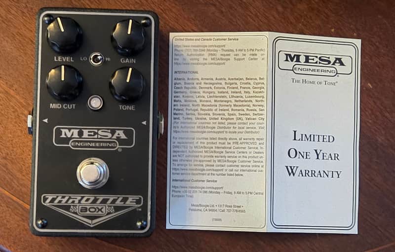 Mesa Boogie Throttle Box | Reverb