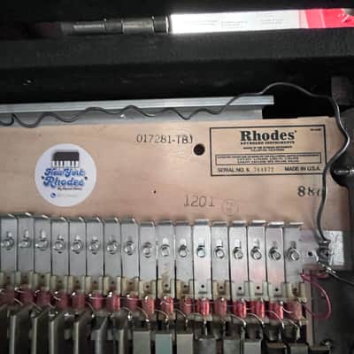 Rhodes Mark II Stage 54-Key Electric Piano 1980 - 1983 - Black Flat Top image 4