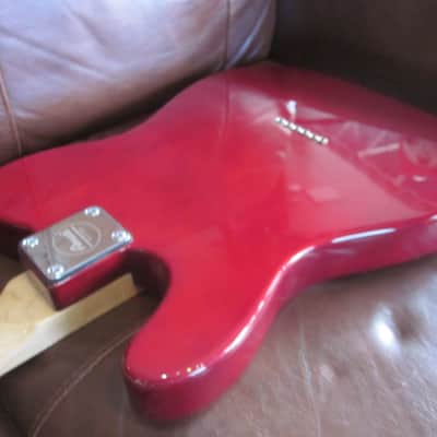Amati Tele-Style Single Coil Electric Guitar Cherry Sunburst w/ Gig Bag 30TCHG image 4