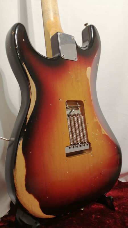 Fender Mexico Road Worn 60s Stratocaster Electric Guitar | Reverb