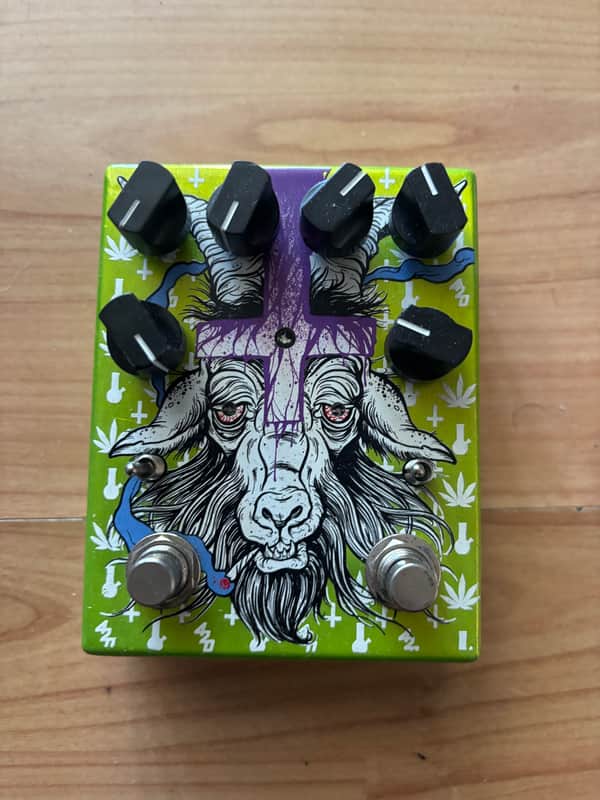 Abominable Electronics Deluxe Hail Satan Distortion/Fuzz 2010s - Graphic image 1