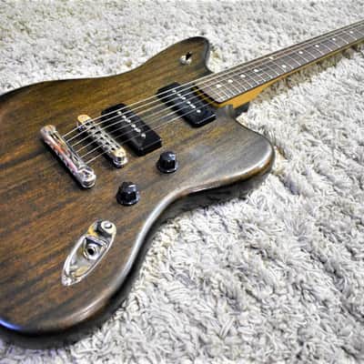 Squier Jaguar Modern Player w/P90's. Soooo goood! Finish is Satin Walnut image 4