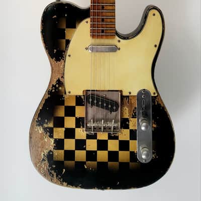 2025 Tele Partscaster 2025 - Relic Checkerboard image 3