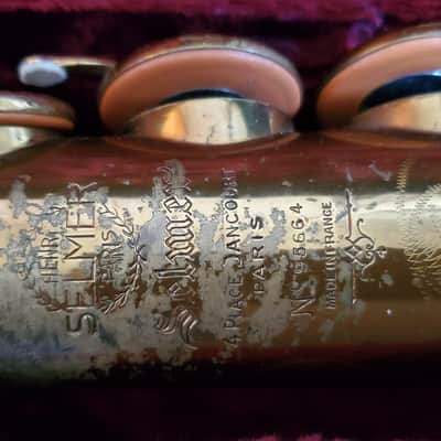 Selmer Mark VI Soprano Saxophone, 5-digit, Original lacquer image 2