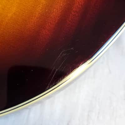 Yamaha SA2200 Semi-Hollowbody Guitar, Sycamore Top, MIJ, Brown Sunburst, Factory Blemish image 14
