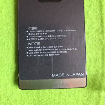 Roland SN-U110 Cards - 3 pcs.! image 7