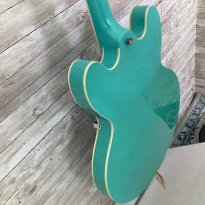 Used Epiphone  Casino VT 90s - Turqouise image 12