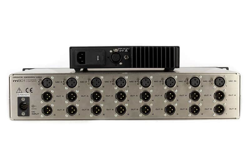 Grace Design m801 8-Channel Microphone Preamplifier image 3