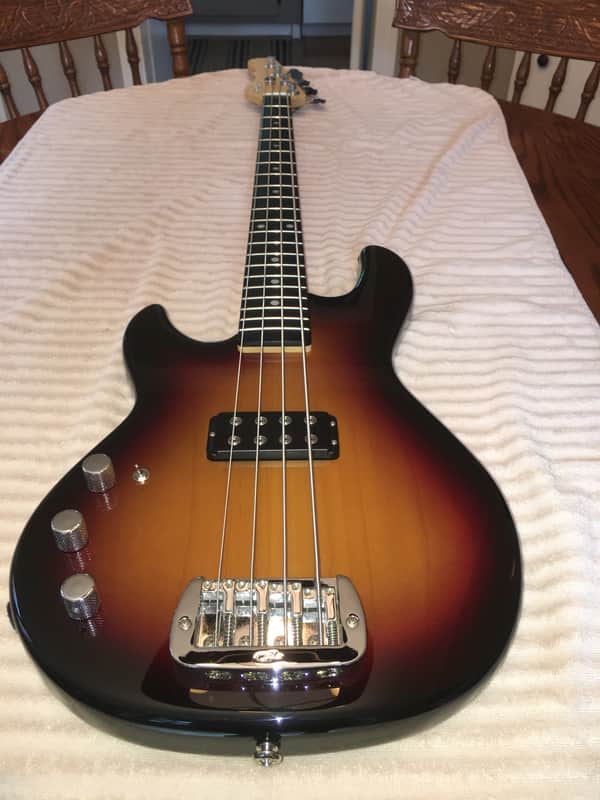 USA G&L L-1000 2014 3 Tone Sunburst lefty image 1