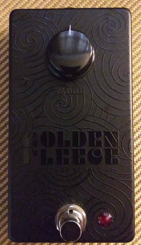 Mythos Pedals Golden Fleece Fuzz blackout image 1