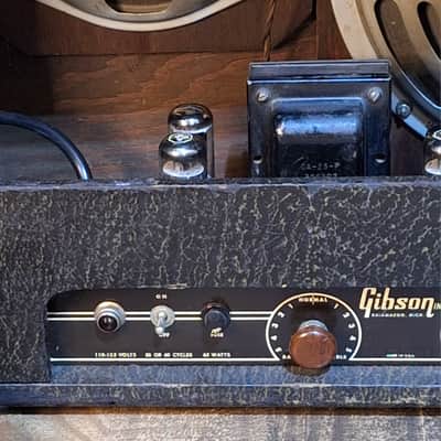1948 Gibson GA-25 Combo Tube Amp W/ Cover image 10