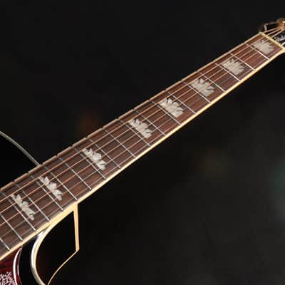 Epiphone J-200 EC Studio (Solid Top; Fishman Presys) Vintage Sunburst 739 image 3