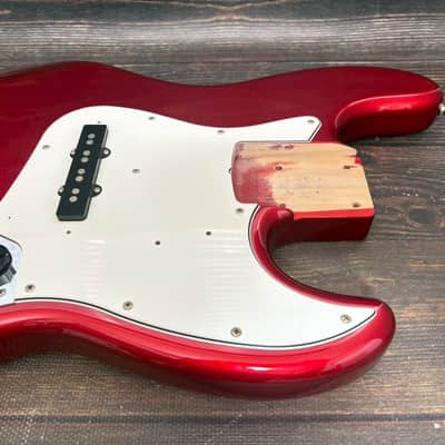 1995-96 Fender Japan JB-STD Jazz Bass Body CAR Made in Japan image 3