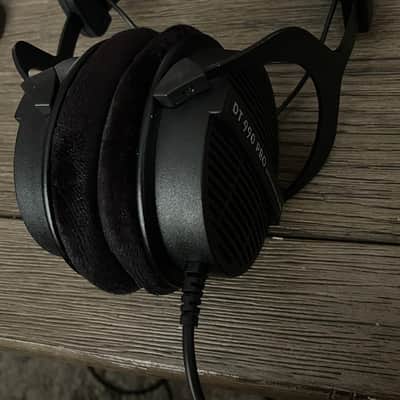 Beyerdynamic DT 990 Pro 250 Ohm Open-Back Over-Ear Monitoring Headphones 2010s - Black/Grey image 2