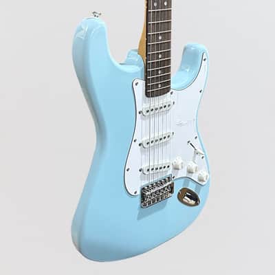 Fender Squier FSR Classic Vibe '70s Stratocaster Electric Guitar - Sonic Blue image 2
