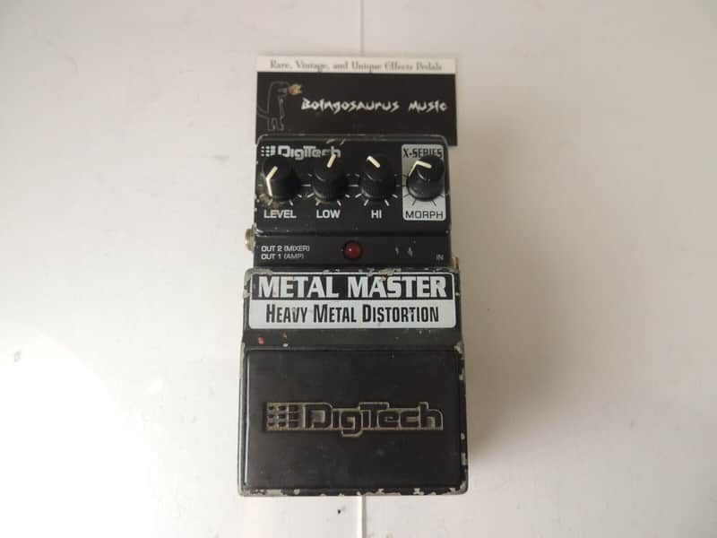 Digitech Metal Master High Gain Distortion Effects Pedal Free USA Shipping image 1