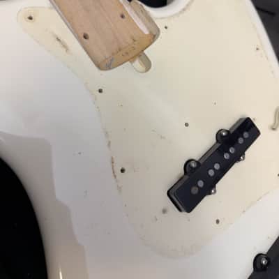 Squier Jazz Bass JV Series – 1984 – Vintage Rare – Upgraded with Lindy Fralin Pickups – W/OHSC image 13