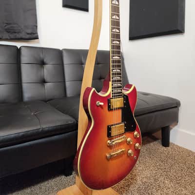 Yamaha SG-1000 | 1982 | Cherry Sunburst (Upgraded Tim Shaw Pickups) image 3