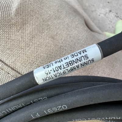 Sunn Beta Lead Beta Bass Footswitch Cable 15' 2025 image 4