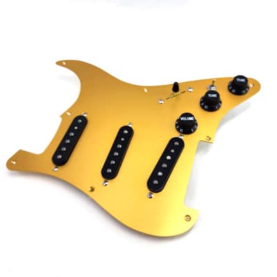 Carparelli 9-Way Strat Wiring Mod – Fully Loaded Pickguard, Vintage Single Coils, CTS Pots image 3