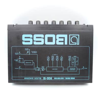 Boss ROD-10 Overdrive / Distortion Made in Japan Micro Rack Series Guitar Effect Processor ZA41297 image 10