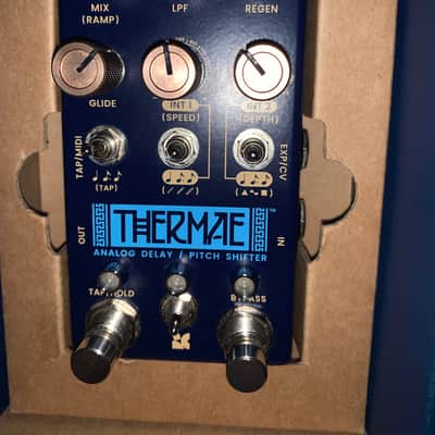 Chase Bliss Audio Thermae Analog Delay and Harmonizer 2018 - 2024 - Blue image 7