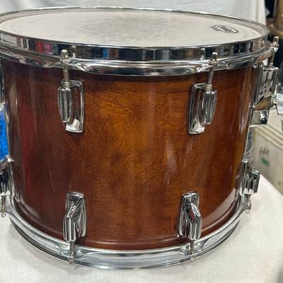 Tama Superstar 10" deep X 14" head Rack Tom (10153-415) 80's - Mahogany Gloss image 3