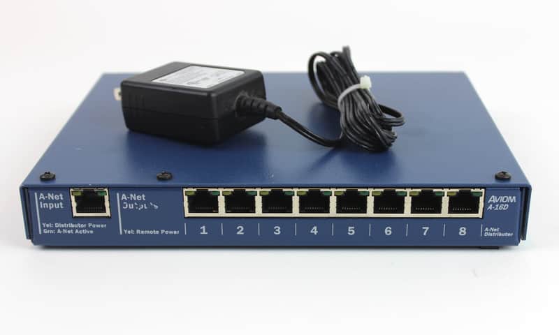 Aviom A-16D A-Net Distributor image 1