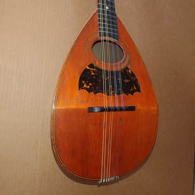 Rare Schwarzer Model 120 "Echo" bowl back mandolin Circa 1900 image 5