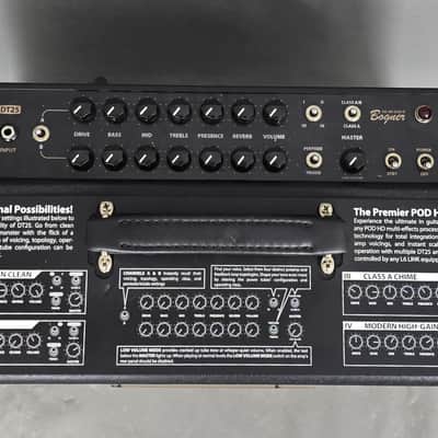 Line 6 DT25 1x12" Guitar Amplifier Guitar Combo 2011 - 2021 - Black image 5
