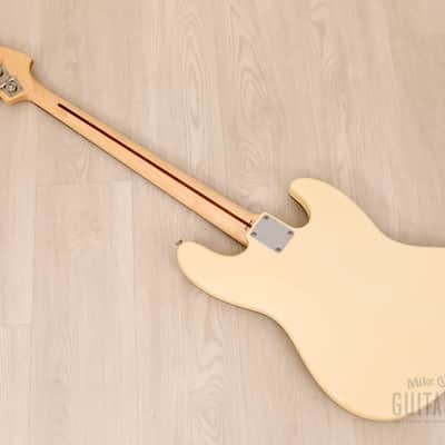 2011 Fender Aerodyne Jazz Bass PJ Left-Handed Vintage White w/ Hangtags, Japan CIJ image 12