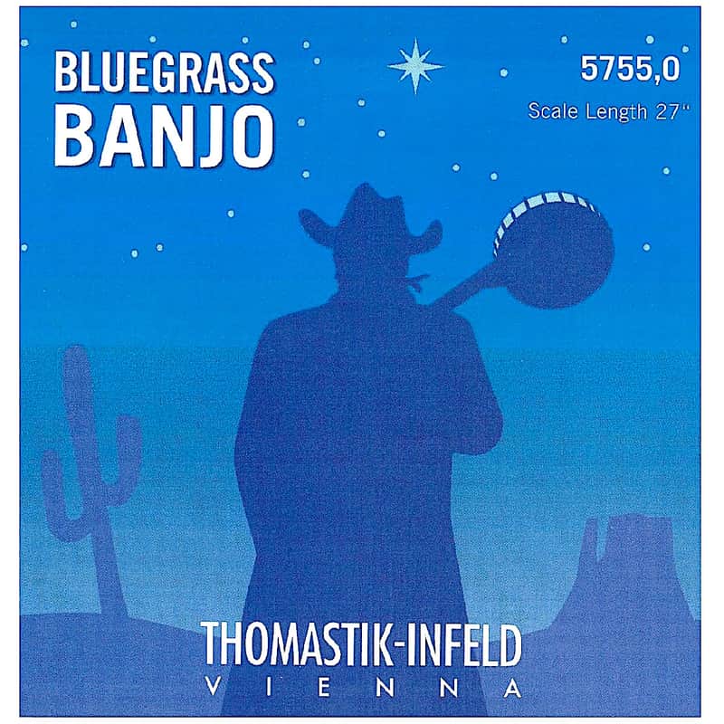 Thomastik-Infeld 5755.0 5-String Banjo String Set - Loop End image 1