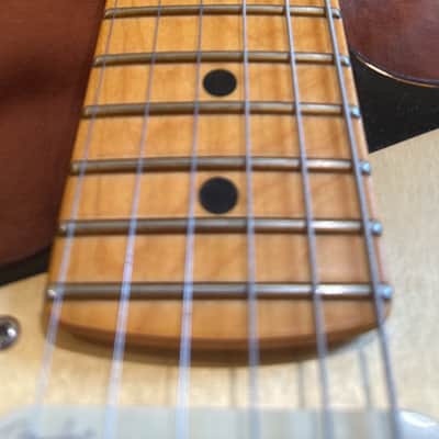 Fender Stratocaster American Ultra 2021 - Texas Tea image 3