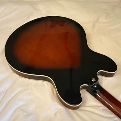 Vintage 1997 Epiphone Dot (Gibson 335) - Made in Korea (MIK) - Cinnamon Burst - Free Pro Setup image 9