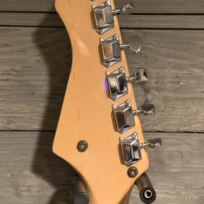 Teisco Norma EG421-4 Pickup 1968 Sunburst w/Original Chipboard Case image 7