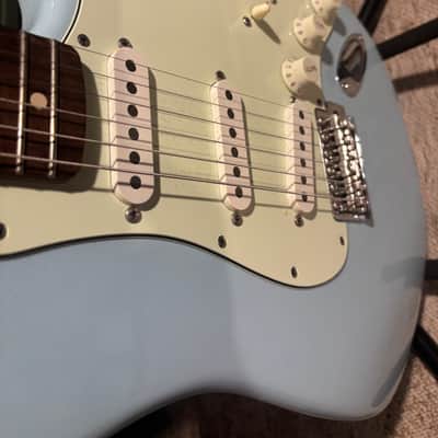 Partscaster 62 Strat 2005 - Sonic Blue image 4