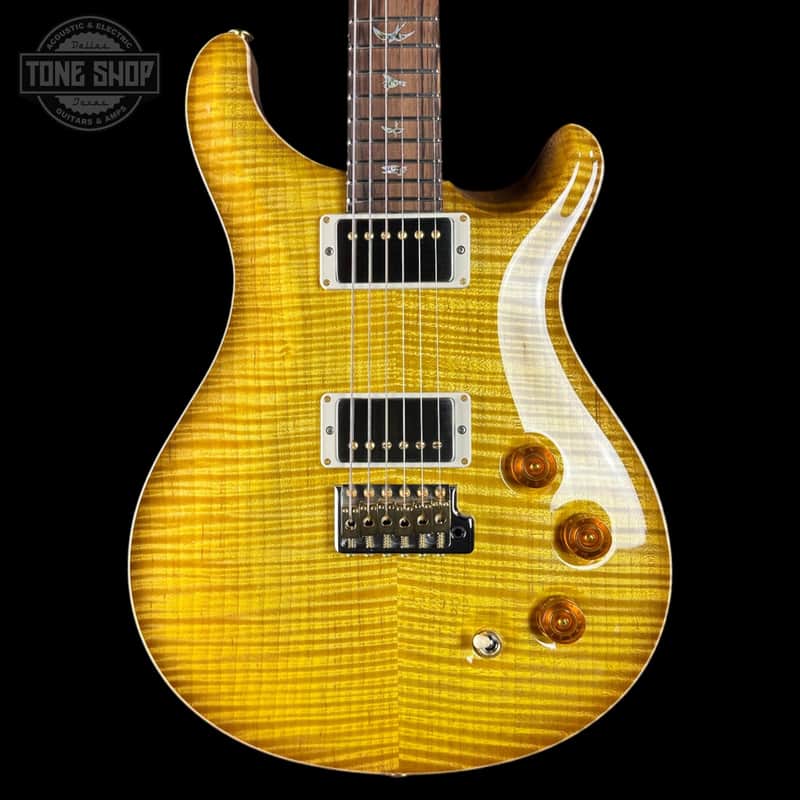PRS Wood Library DGT 10 Top Livingston Lemondrop Korina / Brazilian RW w/case 0425289 image 1