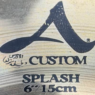 Zildjian 6" A Custom Splash Cymbal - 89g image 7