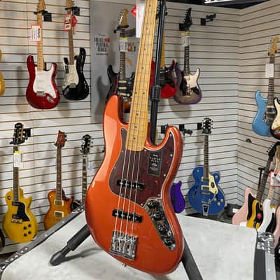 Fender Player Plus Active Jazz Bass - Aged Candy Apple Red w/Gig Bag & PLEK*D #231 image 6