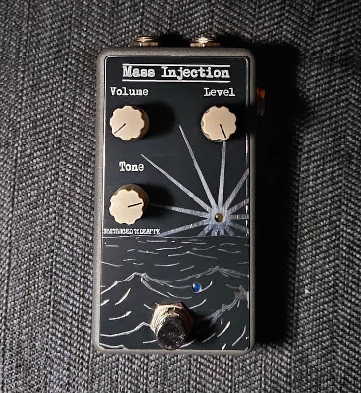 Sentenced To Deaf FX - Mass Injection Wavefolding Fuzz 2025 - Textured Gray image 1