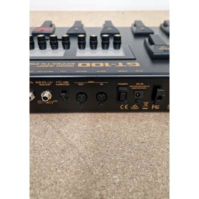 Boss GT-100 - Multi-Effects Pedals - Excellent w/ Soft Case & power supply image 12
