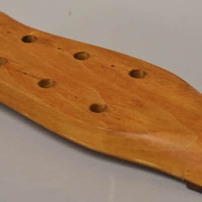 1960's Danelectro "Traditional Peghead/Bottle" Prototype Neck Natural w/Box image 10