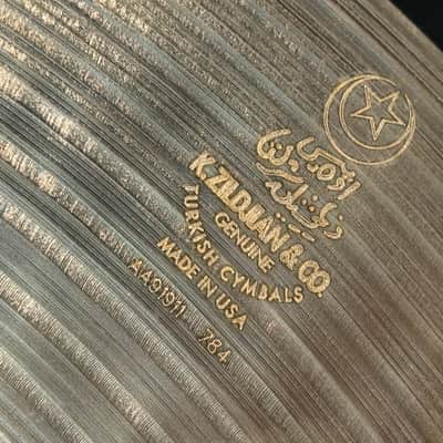 Zildjian 18" K Constantinople Crash Cymbal 2011 NOS - 1370g. image 9