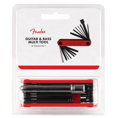 Fender's Guitar & Bass Multi-Tool is a 14-in-1 Compact Tool image 1
