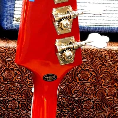 2024 Epiphone Thunderbird '64 Electric Bass Guitar w/ Gig Bag! Ember Red! VERY NICE!!! image 8