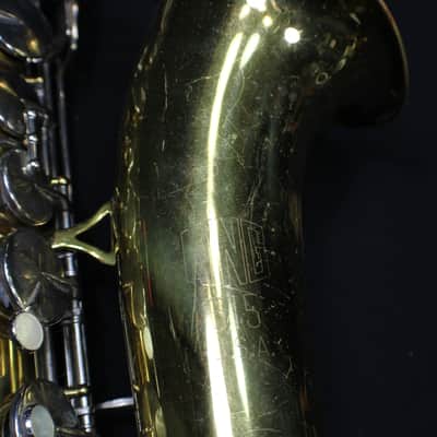 King Model 615 Tenor Saxophone in it's Original Case with Extras Complete & Nice 7 S image 13