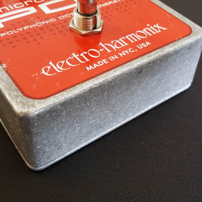 Electro-Harmonix Micro POG Polyphonic Octave Generator 2007 - Present - Red / Gray image 10