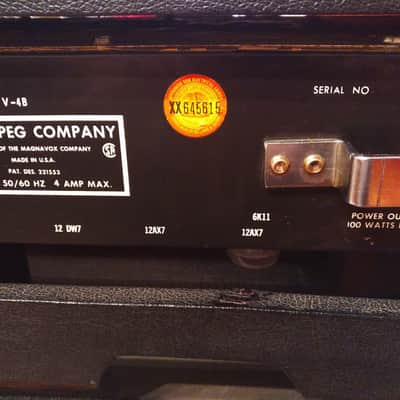 Ampeg V4B Bass Head 1972 image 12