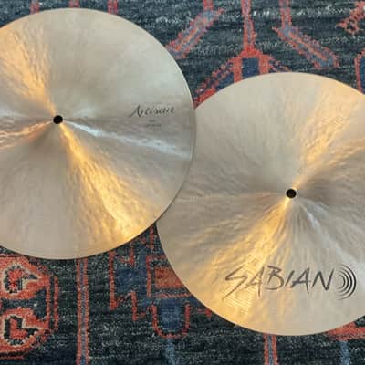 Sabian Artisan 14" Hi-Hat Cymbals image 1