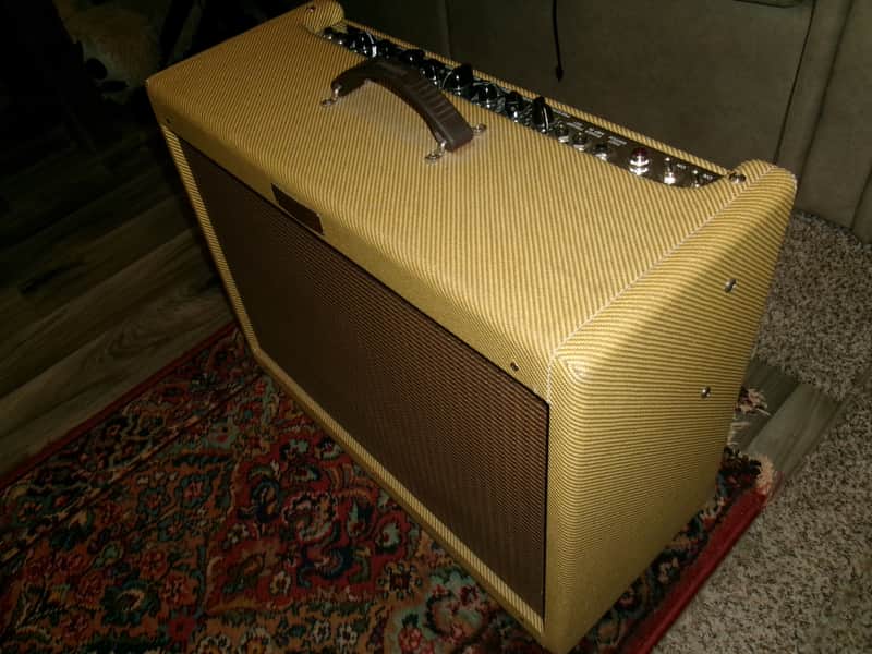 Fender Blues Deluxe Reissue 2-Channel 40-Watt 1x12" Guitar Combo 2005 - Present - Tweed image 1